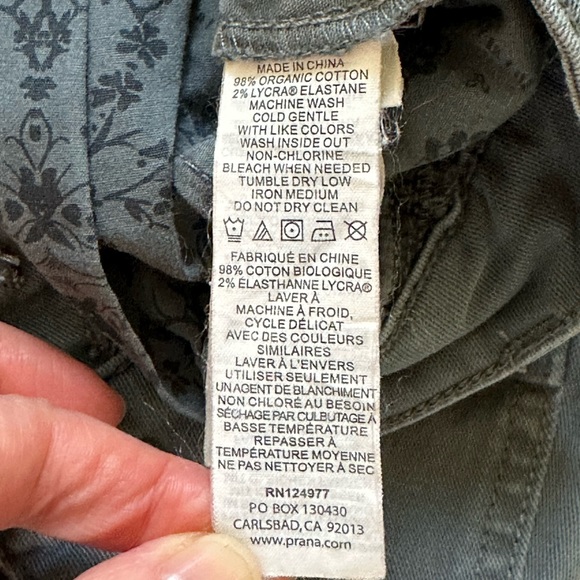 Prana Janessa Pant in Weathered Blue size 8 - Picture 9 of 14